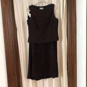 2-piece tapestry evening outfit.